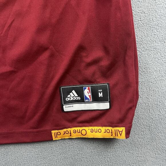 Adidas NBA Jersey Mens Medium Red LeBron James #23 Cleveland Swingman Athletic - Picture 4 of 7